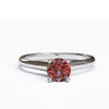 varitsa-jewellers - Solitaire Gold Engagement Ring with 0.4ct Brilliant Cut Ruby - 01SG02R